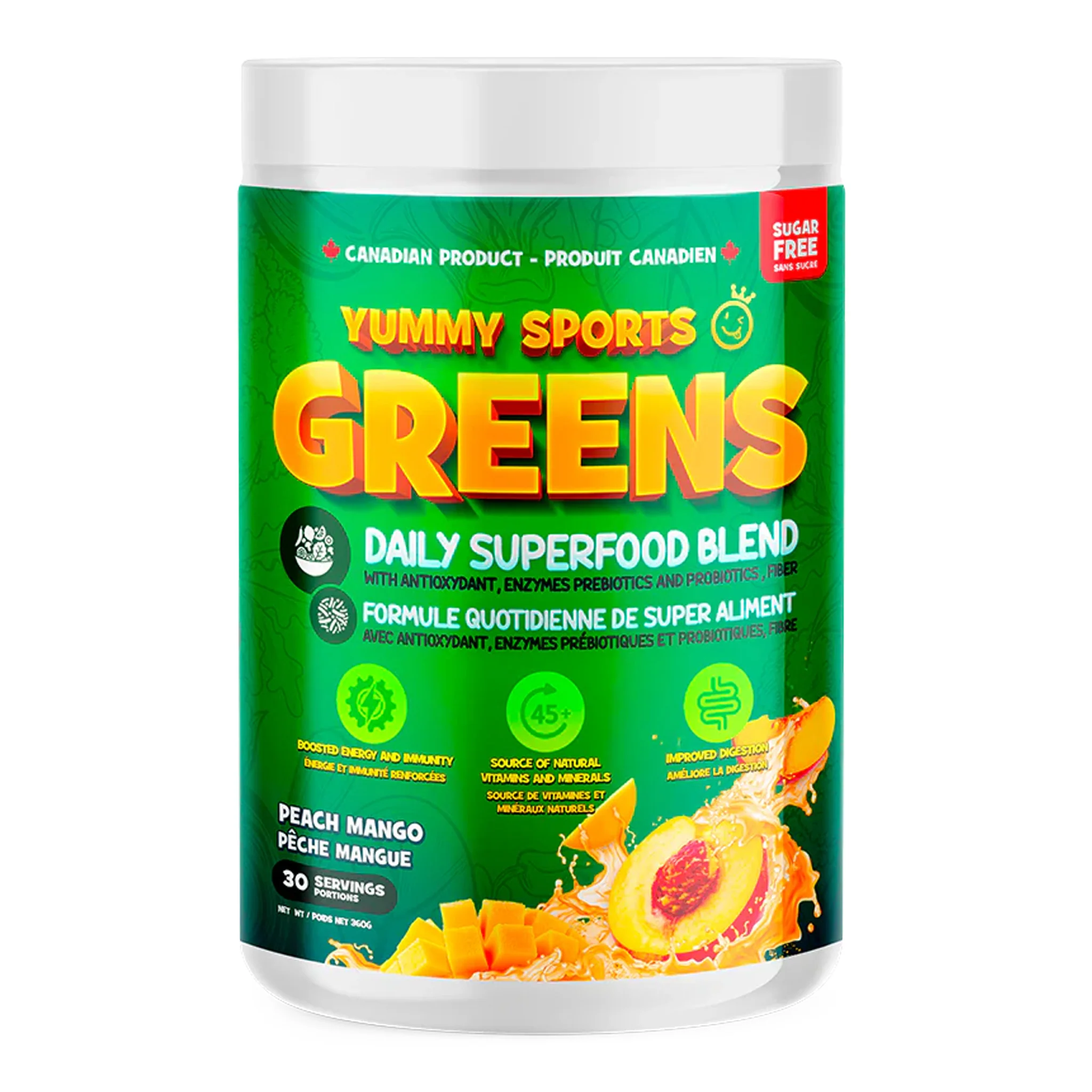 Yummy Sports Greens (30 Servs) - Image 4